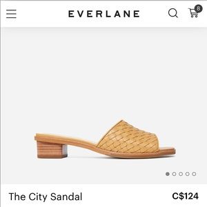 New Everlane The City Sandal